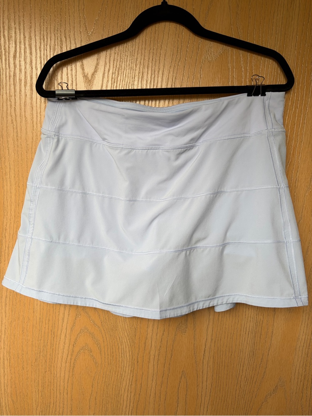 EUC Light Blue Lululemon Pace Rival Women’s Athletic Skort - size 10